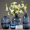 Lot de 4 vases Dame Jeanne Bleu